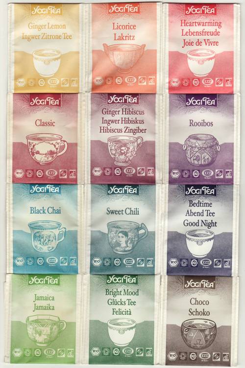 yogi tea christmas collection bustine