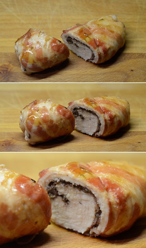 involtini in camicia con pate di olive