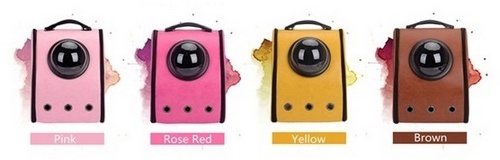 zaino capsula spaziale gatti