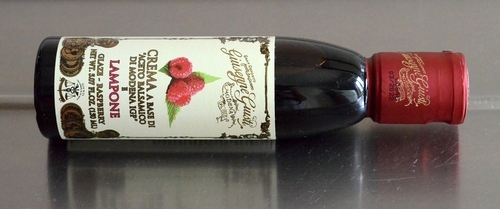 crema di aceto balsamico e lampone giuseppe giusti