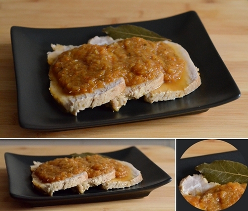 arrosto maiale  miele castagno