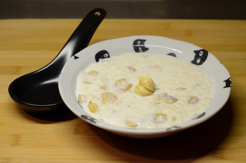 riso latte castagne