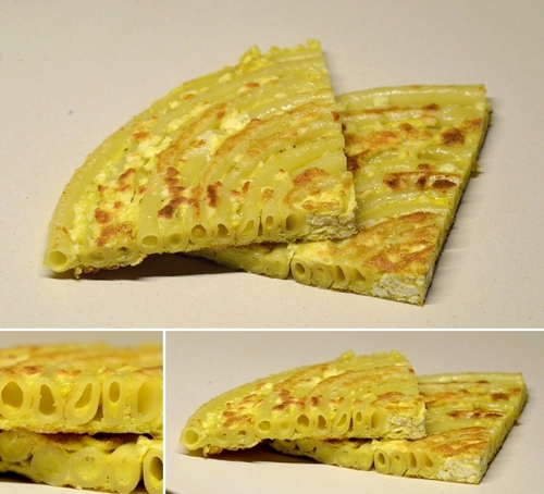 frittata ziti pecorino