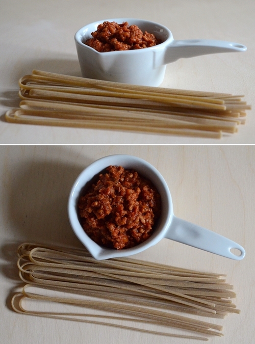 tagliolini noce moscata ragu vitello