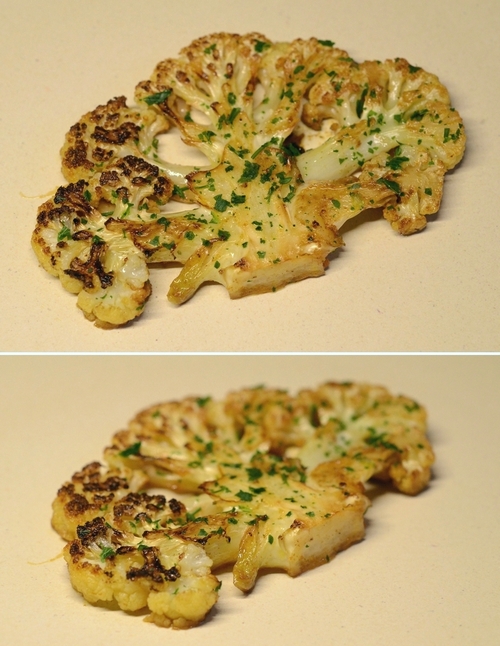 cavolfiore piastra speziato