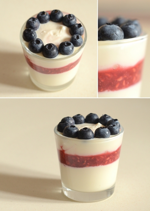 crema ricotta limone lamponi